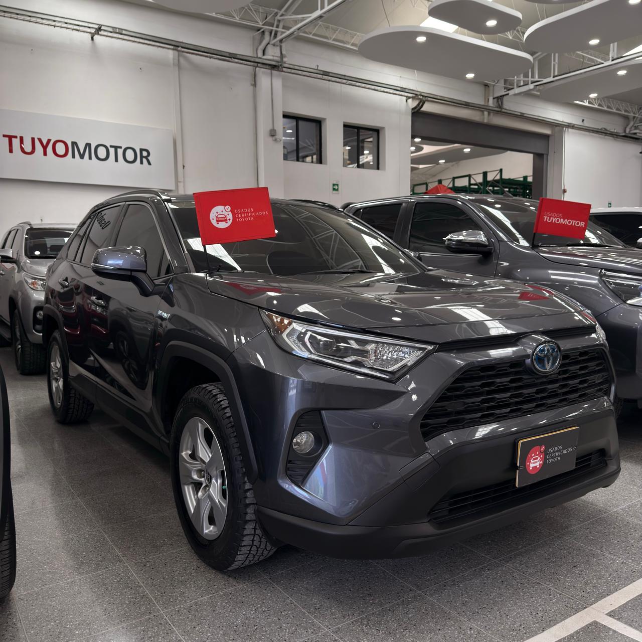 RAV4 XLE HV 2021 GRIS METALICO